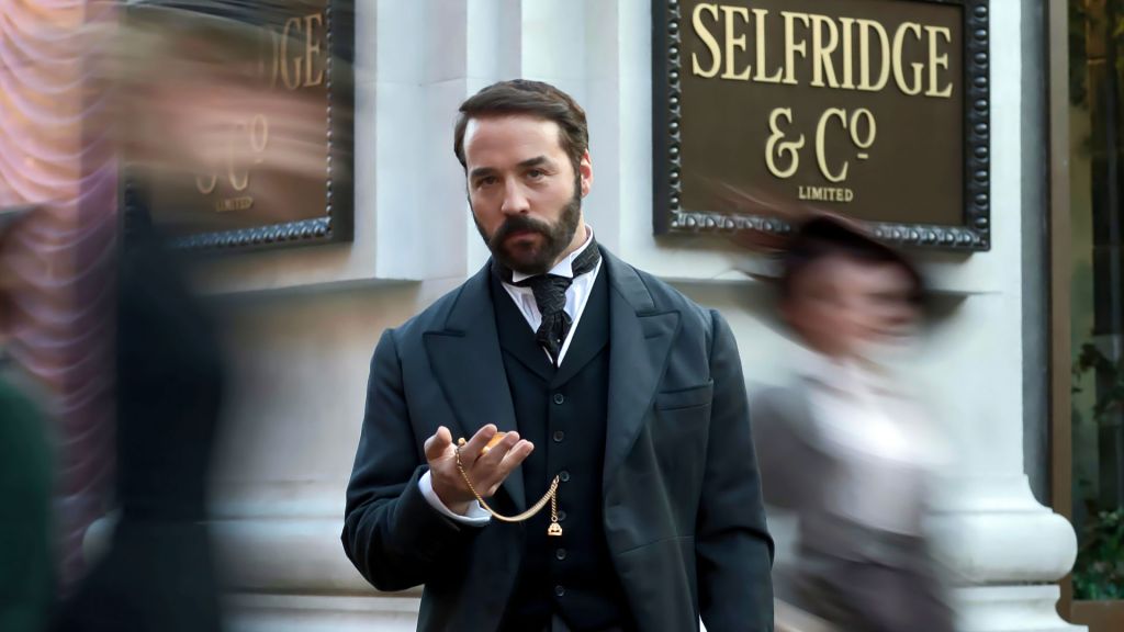 Image from PBS TV series Mr Selfridge with Jeremy Piven