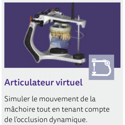 EXOCAD module Articulateur Virtuel