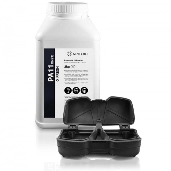 Poudre PA11 Onyx Fresh | 2kg | Sinterit Poudre PA11 Onyx Fresh | 2kg | Sinterit