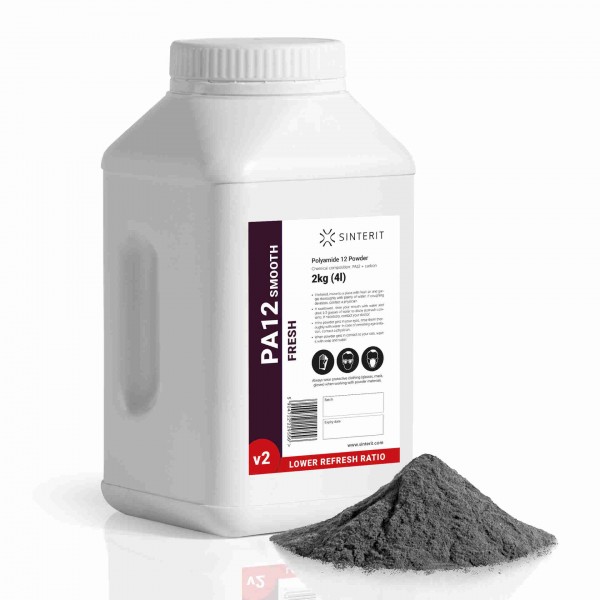 Poudre PA12 Smooth V2 | Fresh 2kg | Sinterit Poudre PA12 Smooth V2 | Fresh 2kg | Sinterit