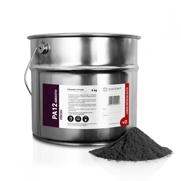 Poudre PA12 Smooth V2 | Fresh 6kg | Sinterit Poudre PA12 Smooth V2 | Fresh 6kg | Sinterit