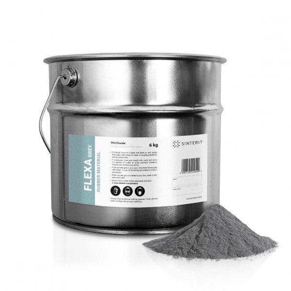 Poudre Flexa Grey | 6kg | Sinterit Poudre Flexa Grey | 6kg | Sinterit