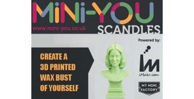 iMakr Launches Scandles - The Candle Mini-You