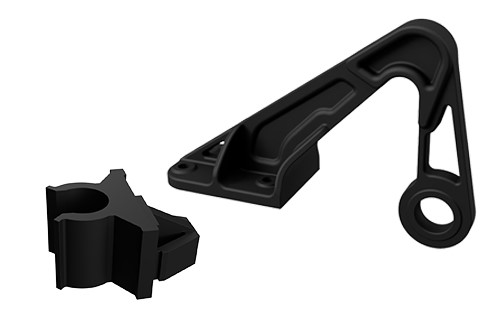 Black Robust Printed part