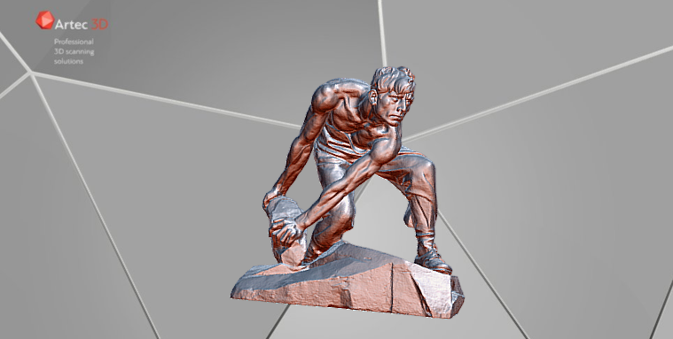 Bronze Sculpture Artec Eva