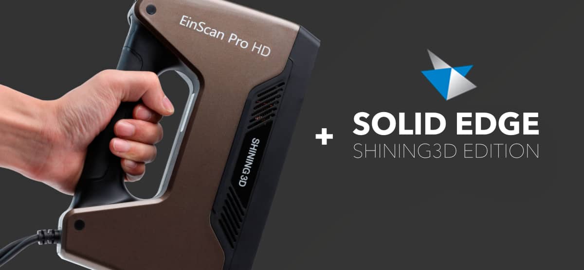 EinScan Pro HD and Solid Edge software